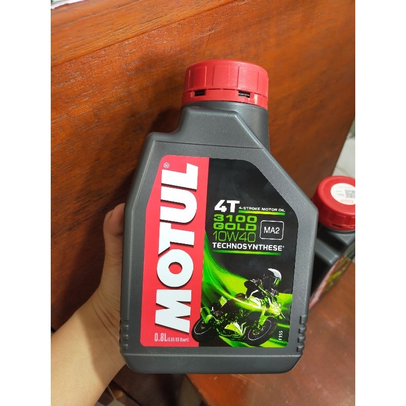 Oli Mesin Motul 4Tak 3100 Gold 10W-40 Original 0.8L