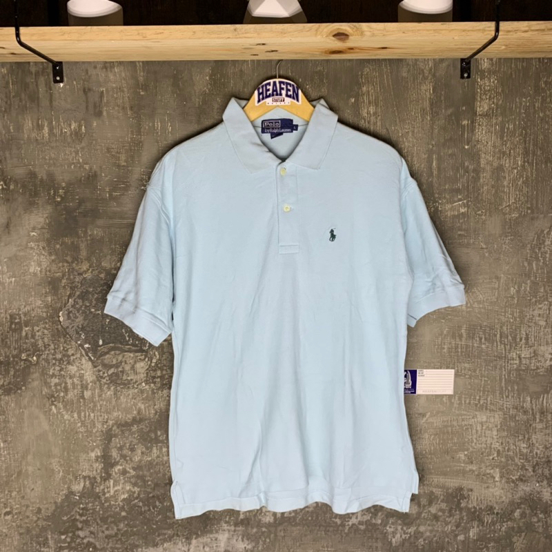Polo Ralph lauren Second Original Biru Muda
