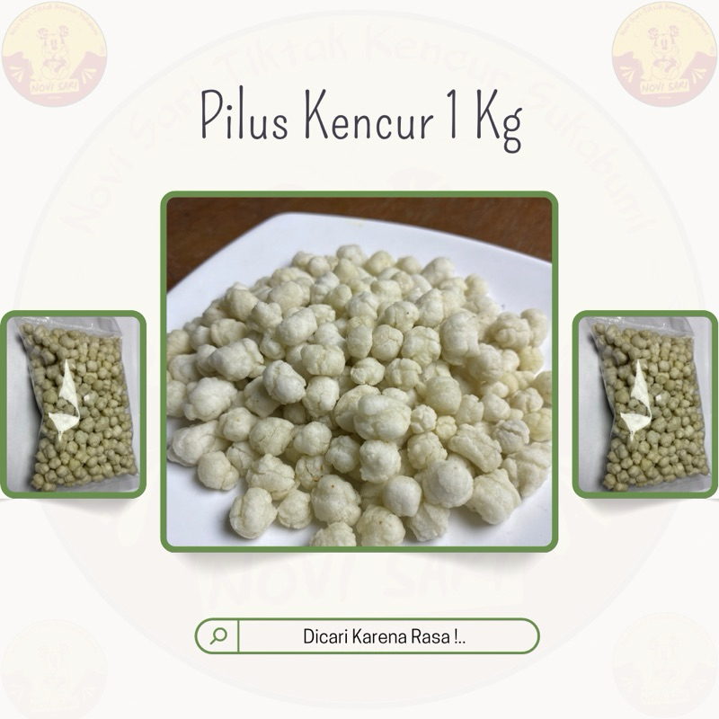 

Tiktak Kencur / Pilus Kencur 1kg - NS Tiktak