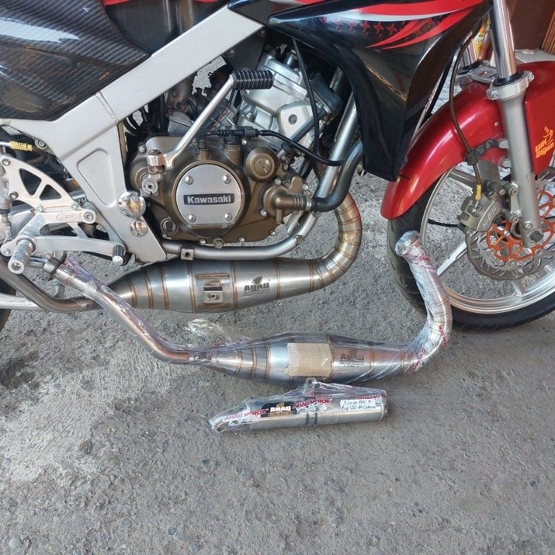 KNALPOT AHAU 1 COBRA BIG VOLUME NINJA SS R 40MM STINGER 28MM ORIGINAL AHAU1 MOTORSPORTS