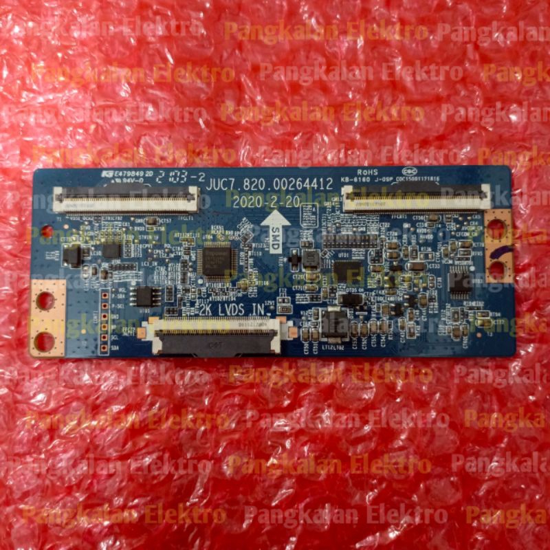 TCON L43G7P PRO JUC7 820 JUC7 820 00264412 TCON CHIQ L43G7P PRO TICON L43G7P PRO TICON CHIQ L43G7P P