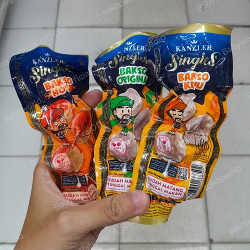 

BAKSO KANZLER SINGLE @55G TERLARIS DAN TERMURAH 1PCS