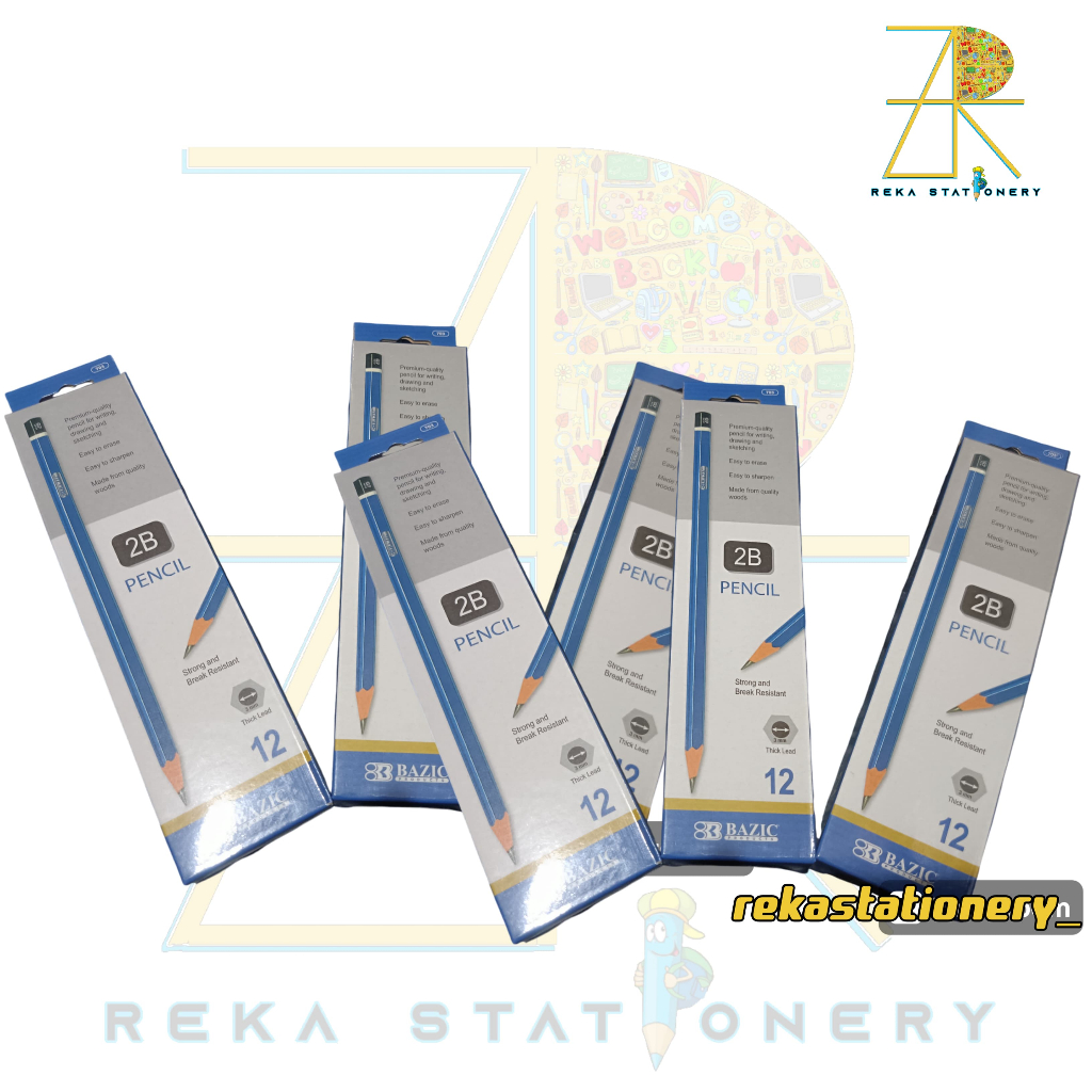 

Pensil Bazic 2b Harga /pack