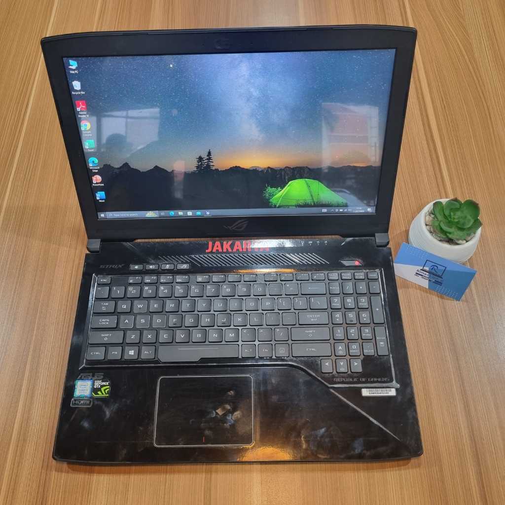 ASUS ROG GL5036 CORE i7 GEN 8 RAM 16 GB SSD 512GB SECOND/BEKAS