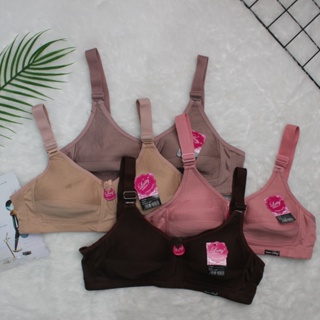 SPORT BRA WANITA BH PEREMPUAN BUSA TIPIS TANPA KAWAT KAIT TIGA  40 / 42