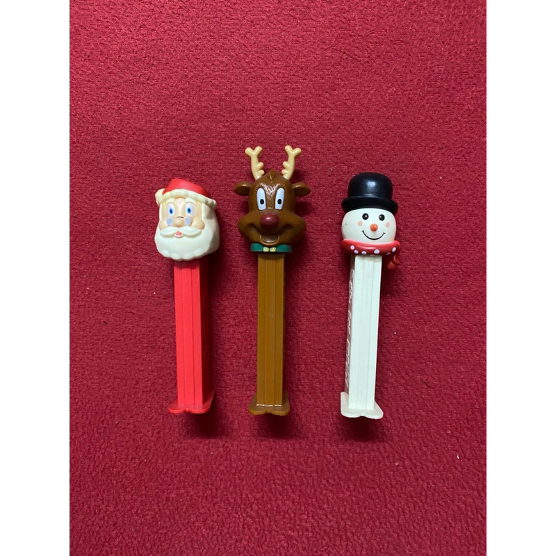 Ready Stock Koleksi Mainan Jadul Pez Candy Dispenser Christmas