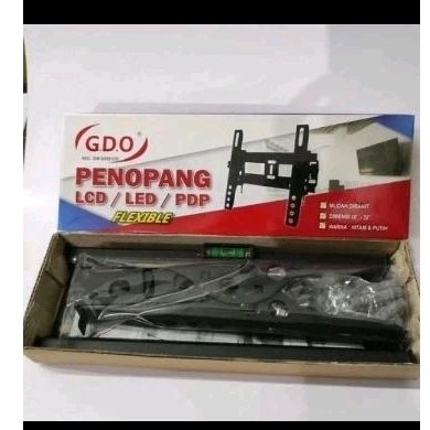 Breket TV Universal 10-32 inc Lengkap Siap Pakai