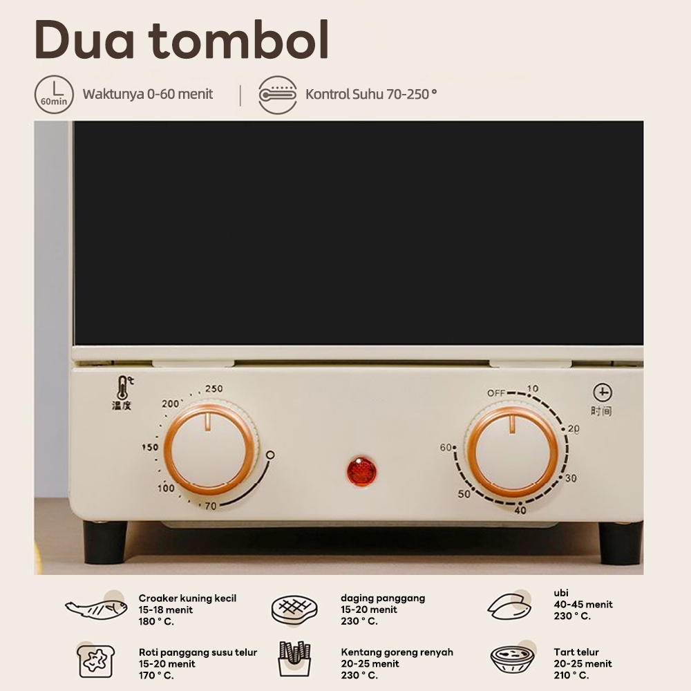 Electric Oven Listrik 15L/Oven Listrik Low Watt/Air Fryer MINI/Oven Listrik Low Watt Electric Open