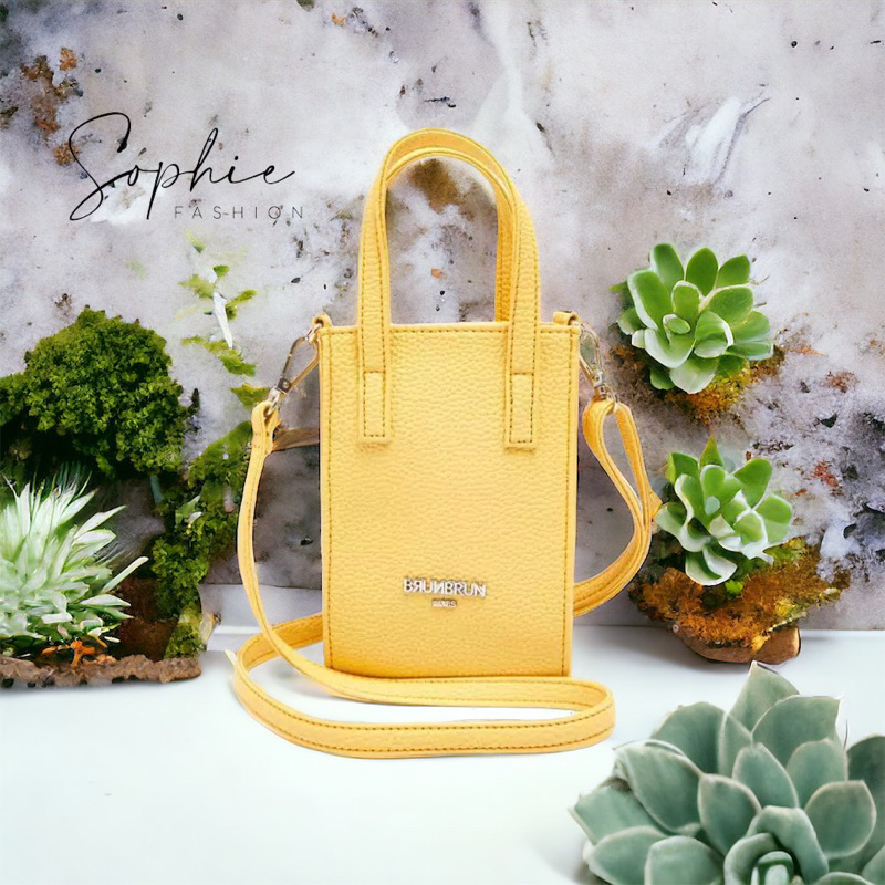 Tas Wanita Brunbrun Paris Mini Yellow