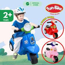 SHP FUNBIKE Vespa Mainan Anak Musik 98022/ Funbike Vespa MUSIK Mainan Anak Vespa Sedang