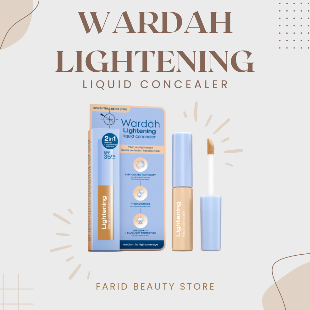 WARDAH LIGHTENING LIQUID CONCEALER BEIGE