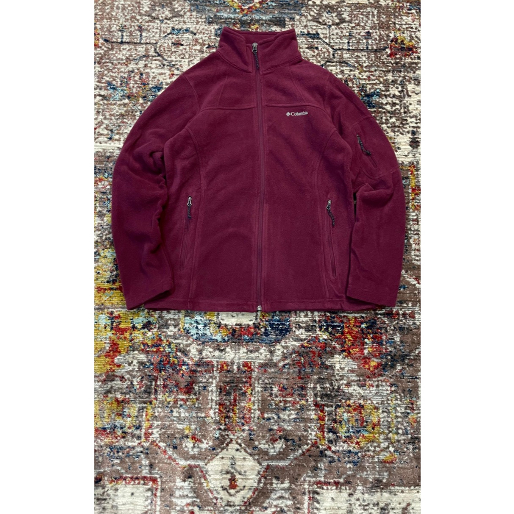 Columbia Fast Trek II Polar Fleece Full Zip Jacket (XB039) • Colour : Marionberry