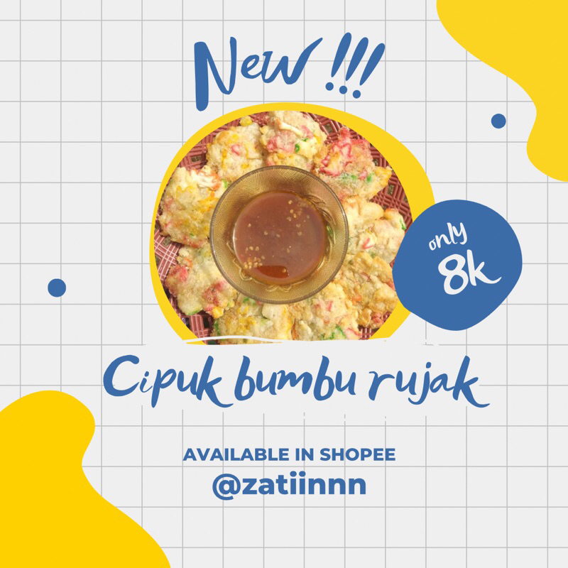 

CIPUK (CIRENG KRUPUK) BUMBU RUJAK