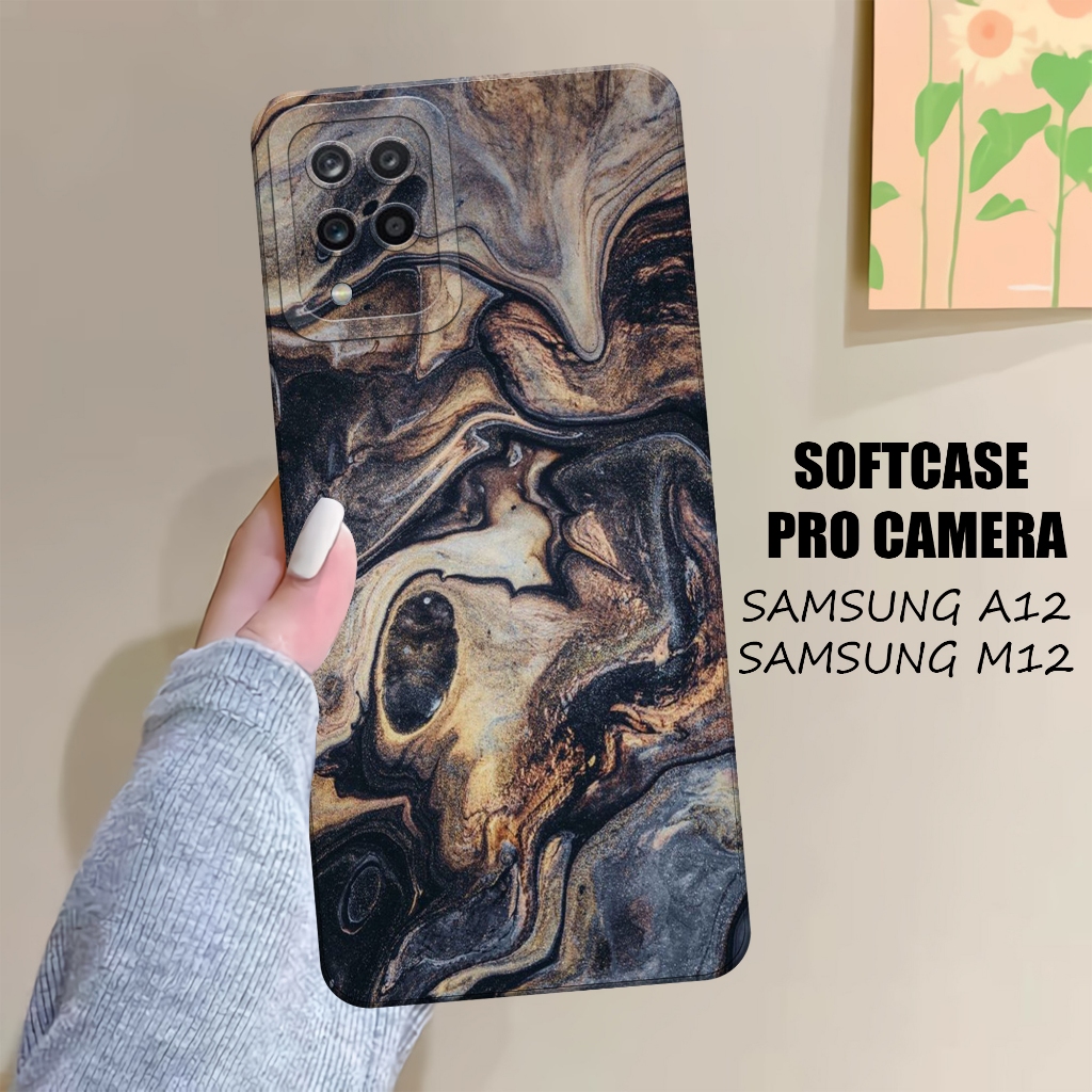 Case SAMSUNG  A12 - M12 - SAMSUNG  A12 - M12  Terbaru - Softcase  SAMSUNG A12 - M12  - Softcase Pro 
