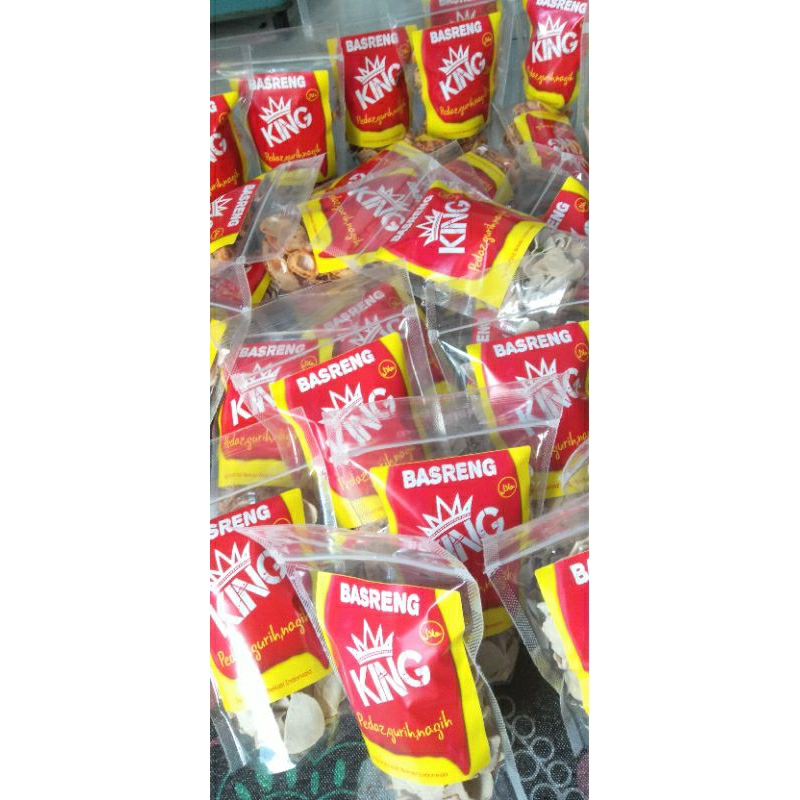 

Basreng viral daun jeruk (original) 125 g