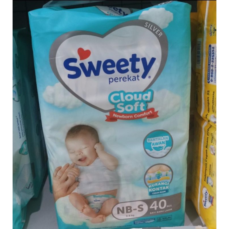 Popok Sweety Silver comfort NB-S40