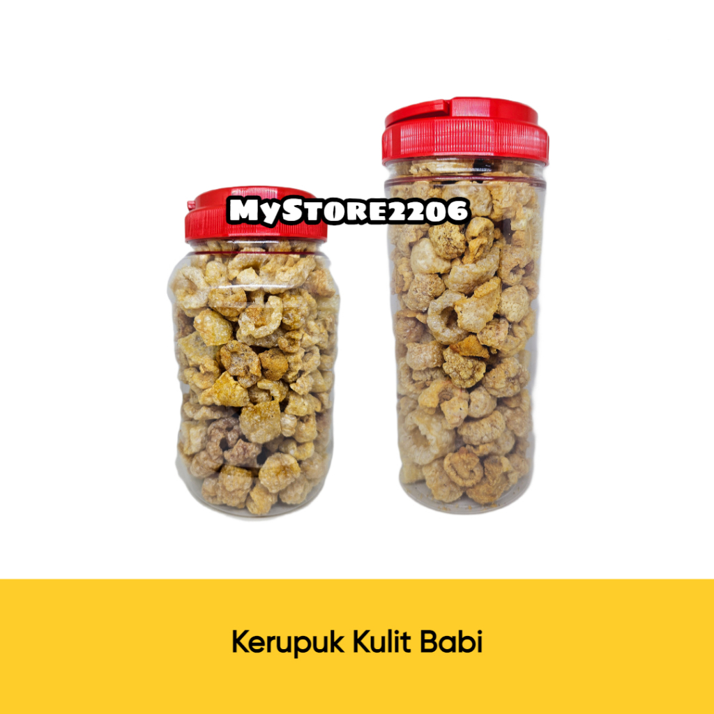 

Kerupuk Kulit Babi Berlemak (Jiu Nong) +- 300gr / Cu Jiu Ca / Cuica / Krupuk Kulit Babi (TOPLES)