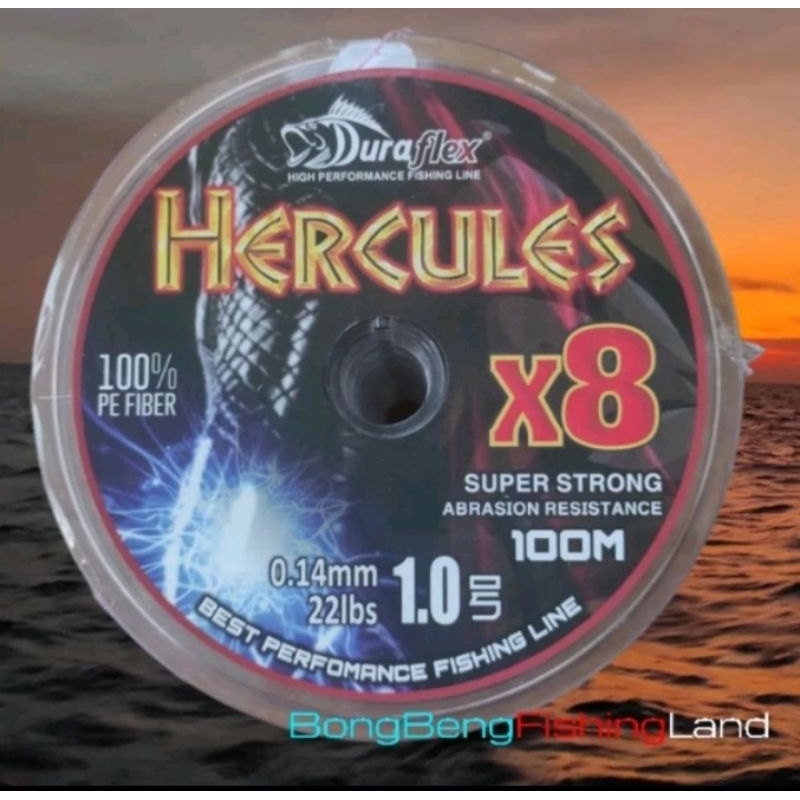 PE HERCULES 100m 100℅PE FIBER
