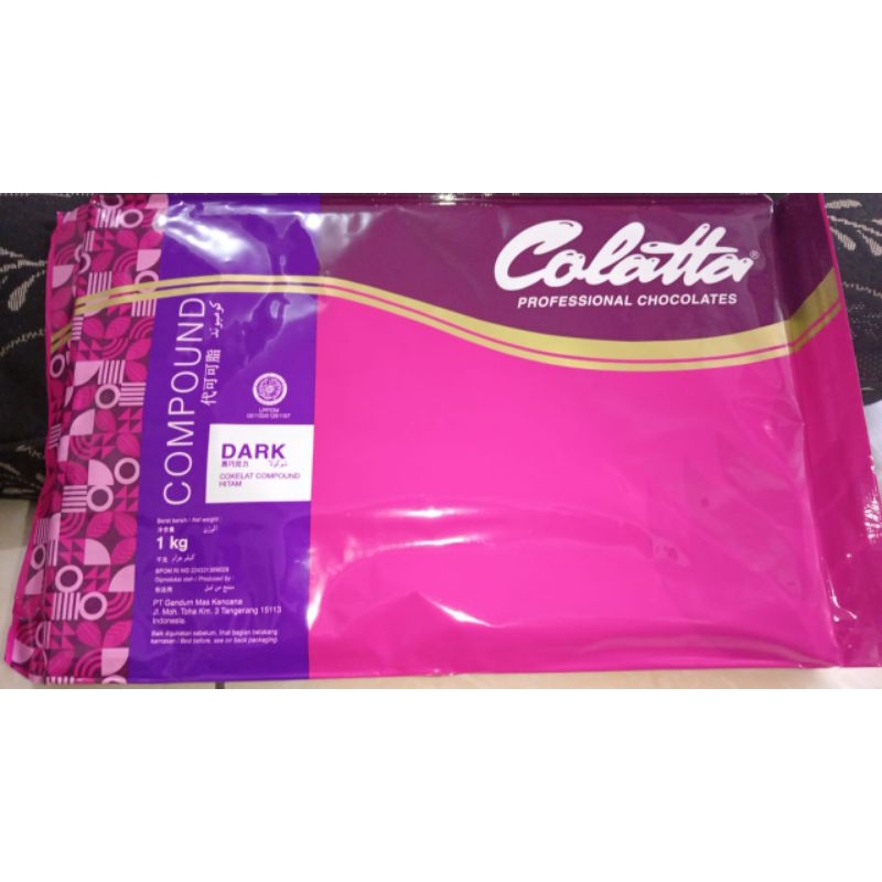 

COLATTA dark cokelat compound 1 kg