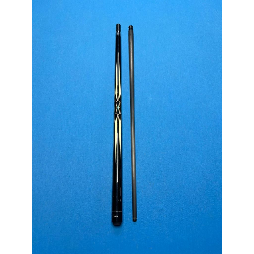 Bekas - Butt Fury DL Shaft TY Carbon Karbon Low Deflection 12.5mm Good Stick Billiard Cue Billiard N