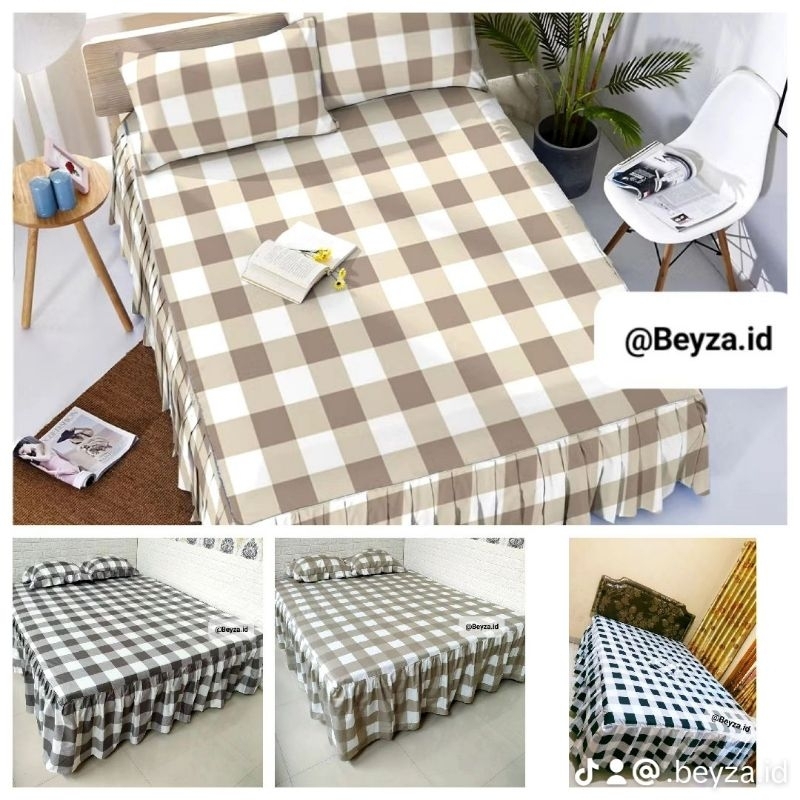 Sprei Rumbai Motip Emily Home made No.1