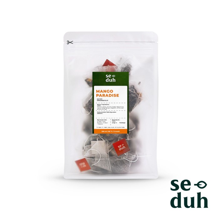 

TERBATAS SEDUH TEA BLEND PREMIUM TEA BAG POUCH isi 12 Tea bag SERIES C