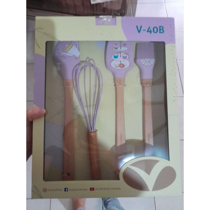 Vicenza Baking Tools Set 4 pcs
