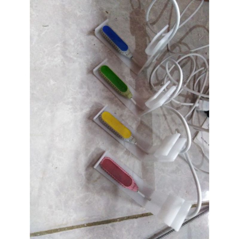 Lampu hias aquarium led USB cahaya berwarna untuk soliter aquarium mini