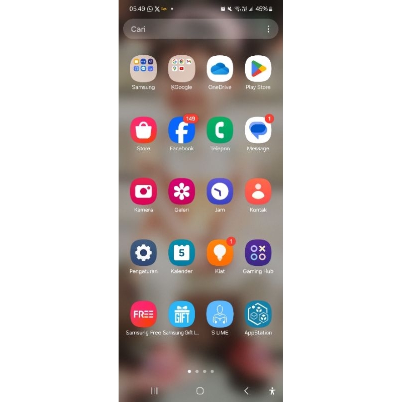 lcd z flip 4 minus tompel mulus tanpa bekas lipatan