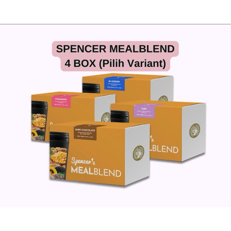 

[FREE GIFT] PROMO!!! Spencer's MEALBLEND isi 4 BOX / Spencers MEAL BLEND / Meal Replacement