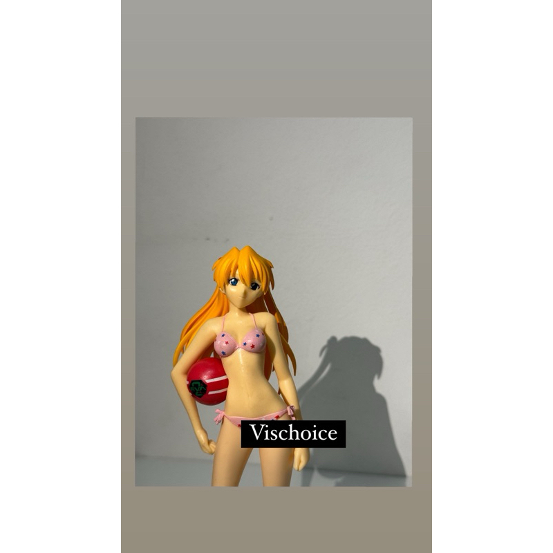 NEON GENESIS EVANGELION ASUKA LANGLEY SUMMER BEACH ANIME MANGA ACTION FIGURE EVA 1 2 3 SHINJI IKARI 