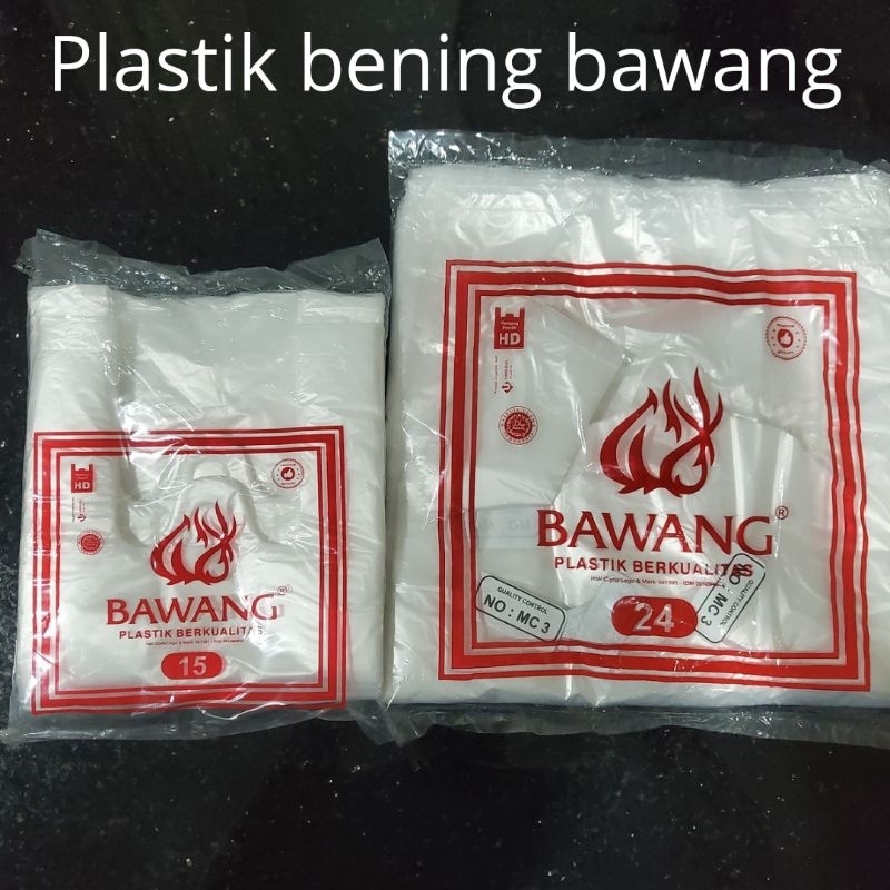 kantong hd plastik bening bawang ukuran 15 24 | plastik bening | kantong hd | plastik kresek bening