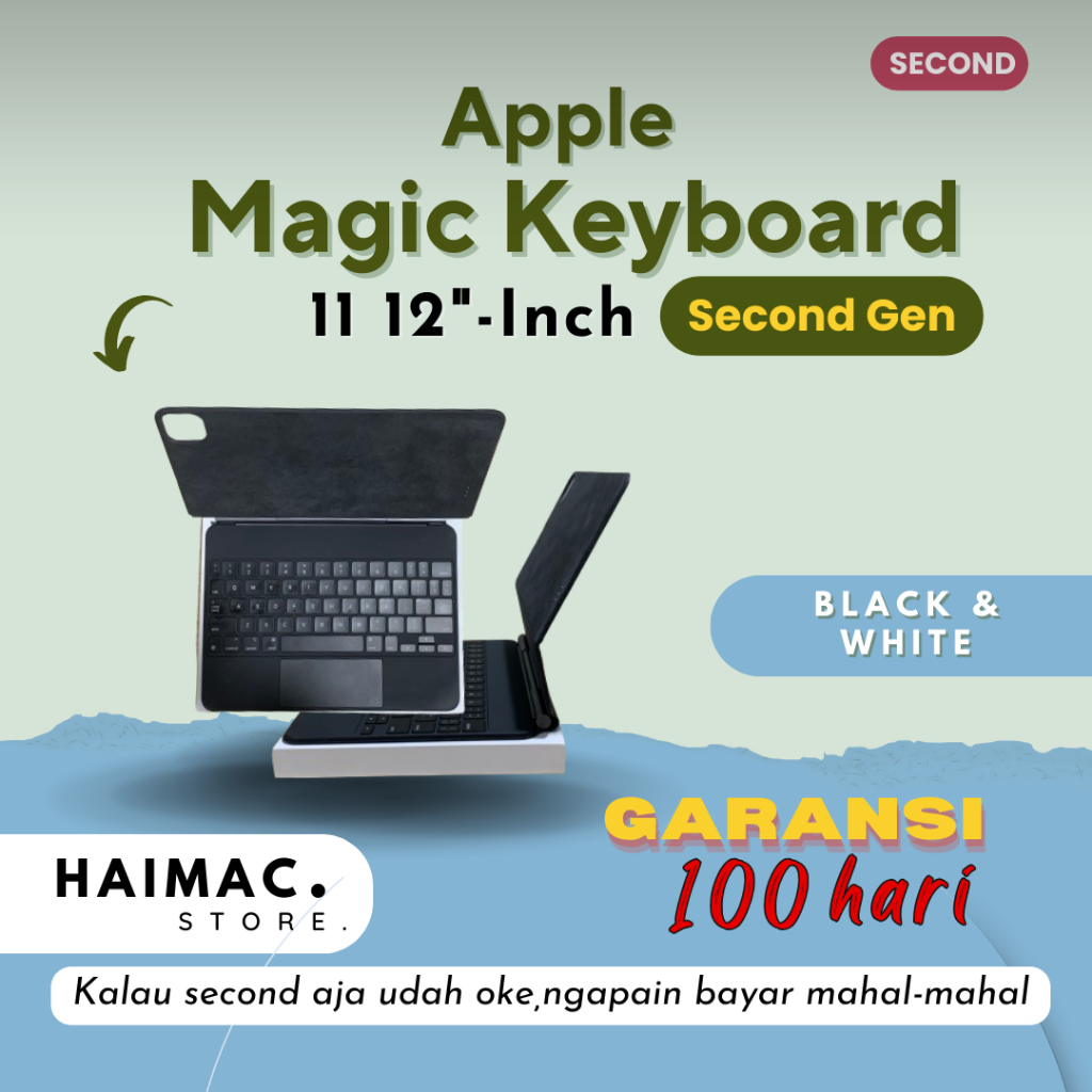 Apple Magic Keyboard iPad Pro and Air 11-inch - SECOND