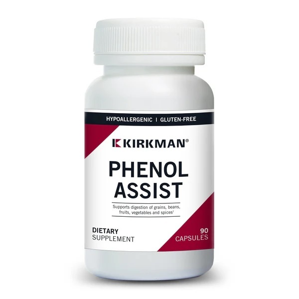 Kirkman Labs, Phenol Assist, 90 Capsules