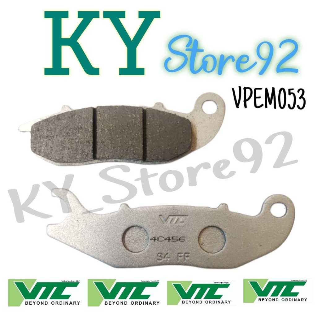 VTC Kampas Rem Depan VPEM053 CB150R Streetfire . Kaliper Nissin Samurai 2P Kanan . RCB S Kanan . CBR