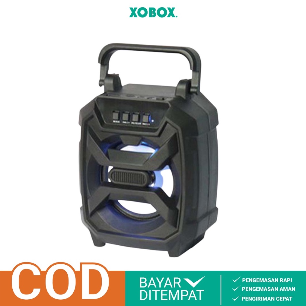 UNIK Sepeker Aktif Bluetooth Super Bass Rechargeable ZQS1416  XOBOX