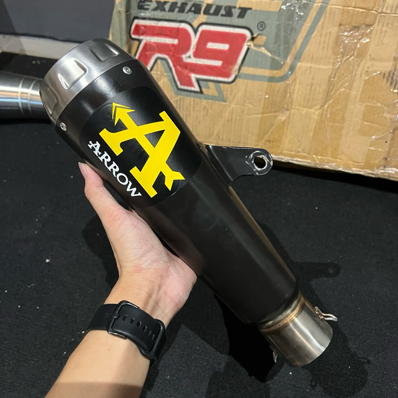 Arrow pro race blak edition original 2nd bekas