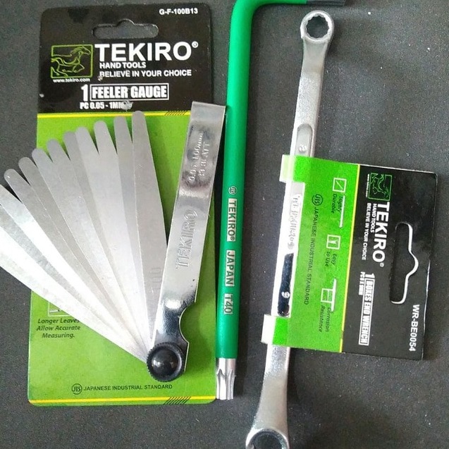 KP8 Kunci Stel Klep Tekiro 3pcs Kunci Stel Klep Motor Tekiro