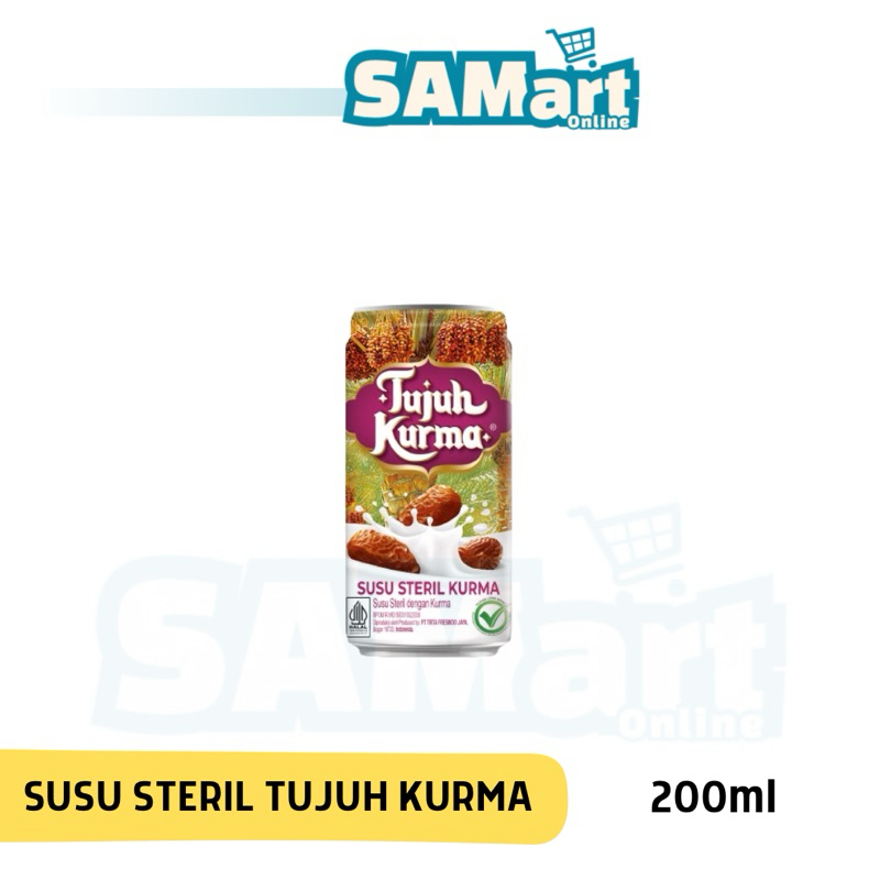 

Susu Steril Tujuh Kurma 200ml x 12 pcs (KARTON) [INSTAN SLEMAN]