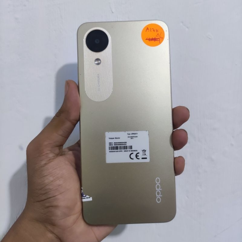 Oppo A17k Ram 3/64 GB Second