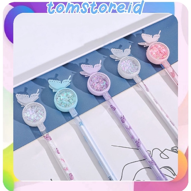 

CEPAT TOMSTOREID Pretty Pena Karakter Payet Gliter Bunny Lucu Black Ink Gel Pulpen Murah Gel Bolpen Gel Pastel Alat Tulis Sekolah Kantor Murah Import S45