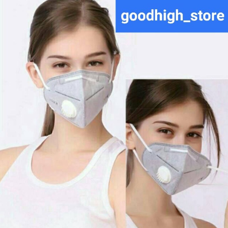 DAHSYAT Masker Earloop KN95 6ply Respirator Original