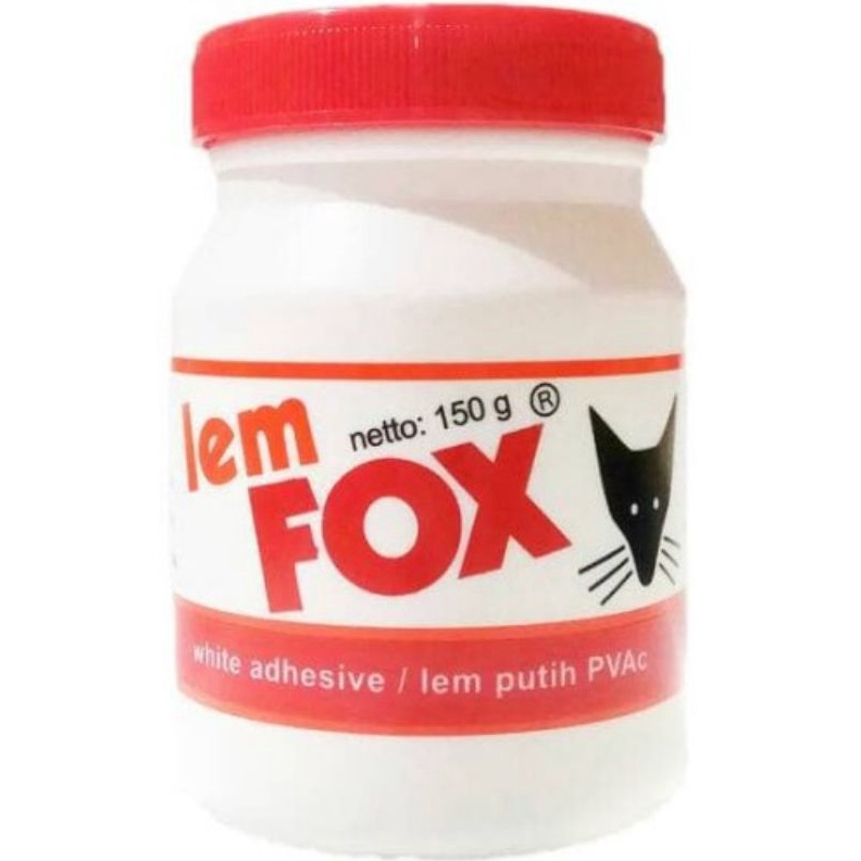 

EKSKLUSIF Lem Fox Putih 15Gram PVac