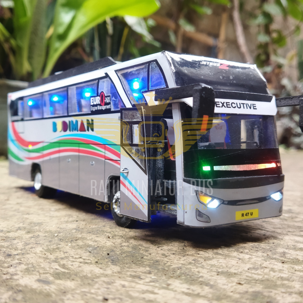 Miniatur Bus Budiman | Miniatur Bus Full Spek | Miniatur Bus Indonesia | Miniatur Bus Skala 43