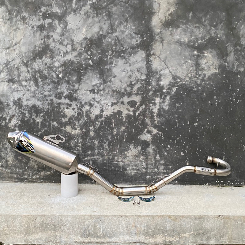 KNALPOT FEZ RACING EXHAUST KLX CRF SILINCER OVAL