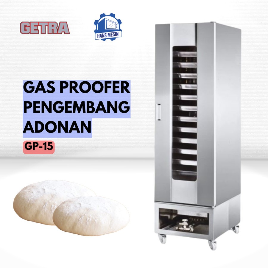 GETRA GAS PROOFER PENGEMBANG ADONAN GP-15GC