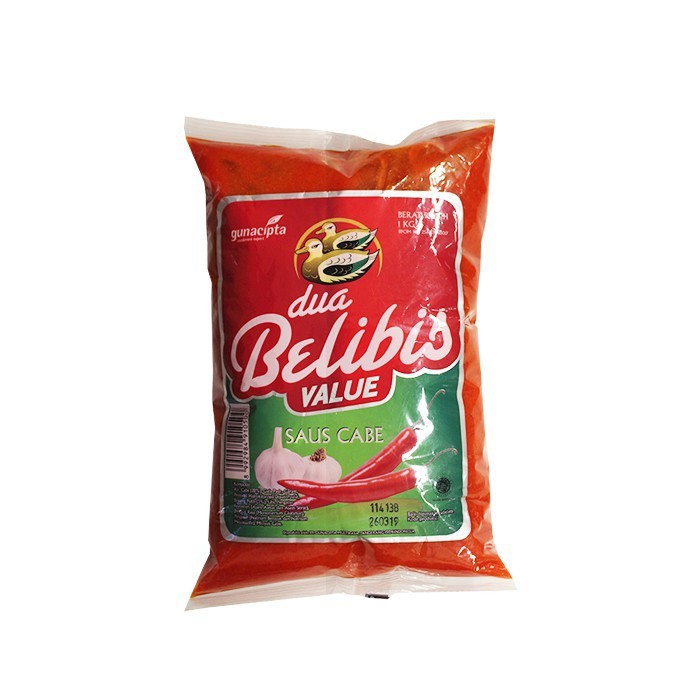 

Dua Belibis Saus Cabe Value 1 kg