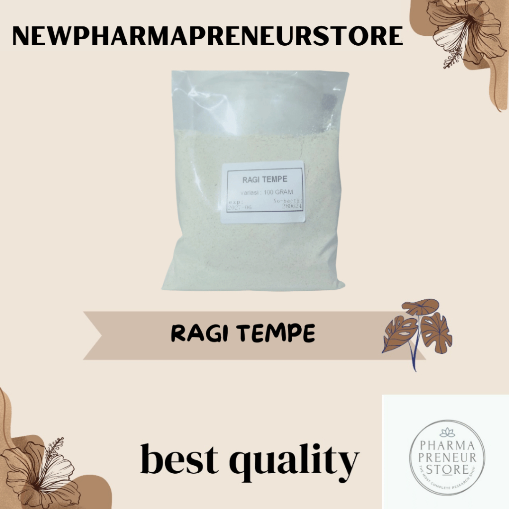 

RAGI TEMPE REPACK 100 GRAM (2 PCS) BEST QUALITY