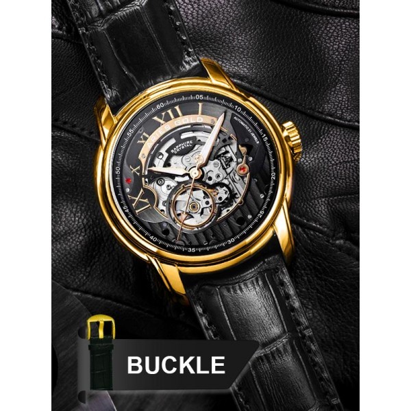 [FREE MUG] Jam Tangan Pria Original Aries Gold Infinum El Toro G-9005A-G-BK Garansi Resmi