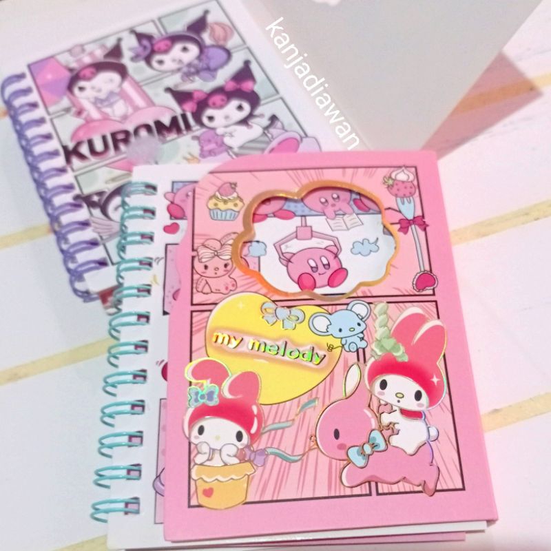 

Notebook Melody Kirby Book Sanrio Kuromi